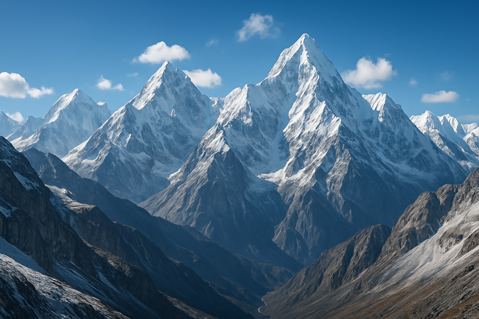 huge himalayas